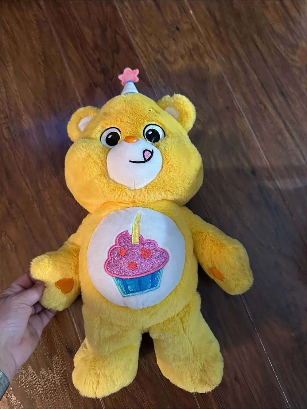 Care‎ bear Birthday Bear with Cupcake Design